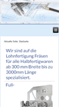 Mobile Screenshot of cnc-horlacher.de